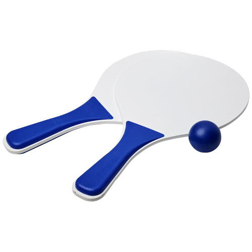 Jeu de plage personnalisable Bounce Bleu royal et Blanc